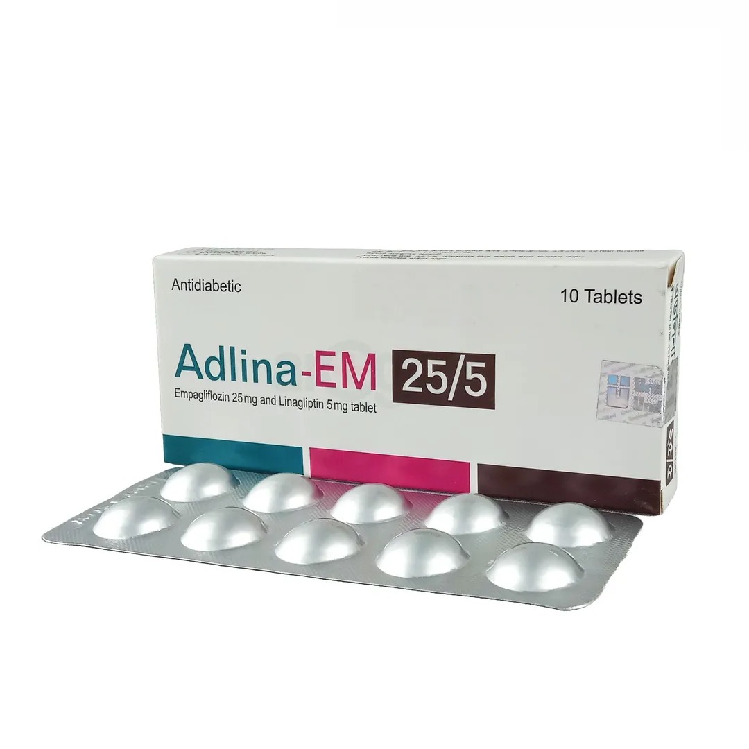Adlina EM 25mg/5mg Tablet